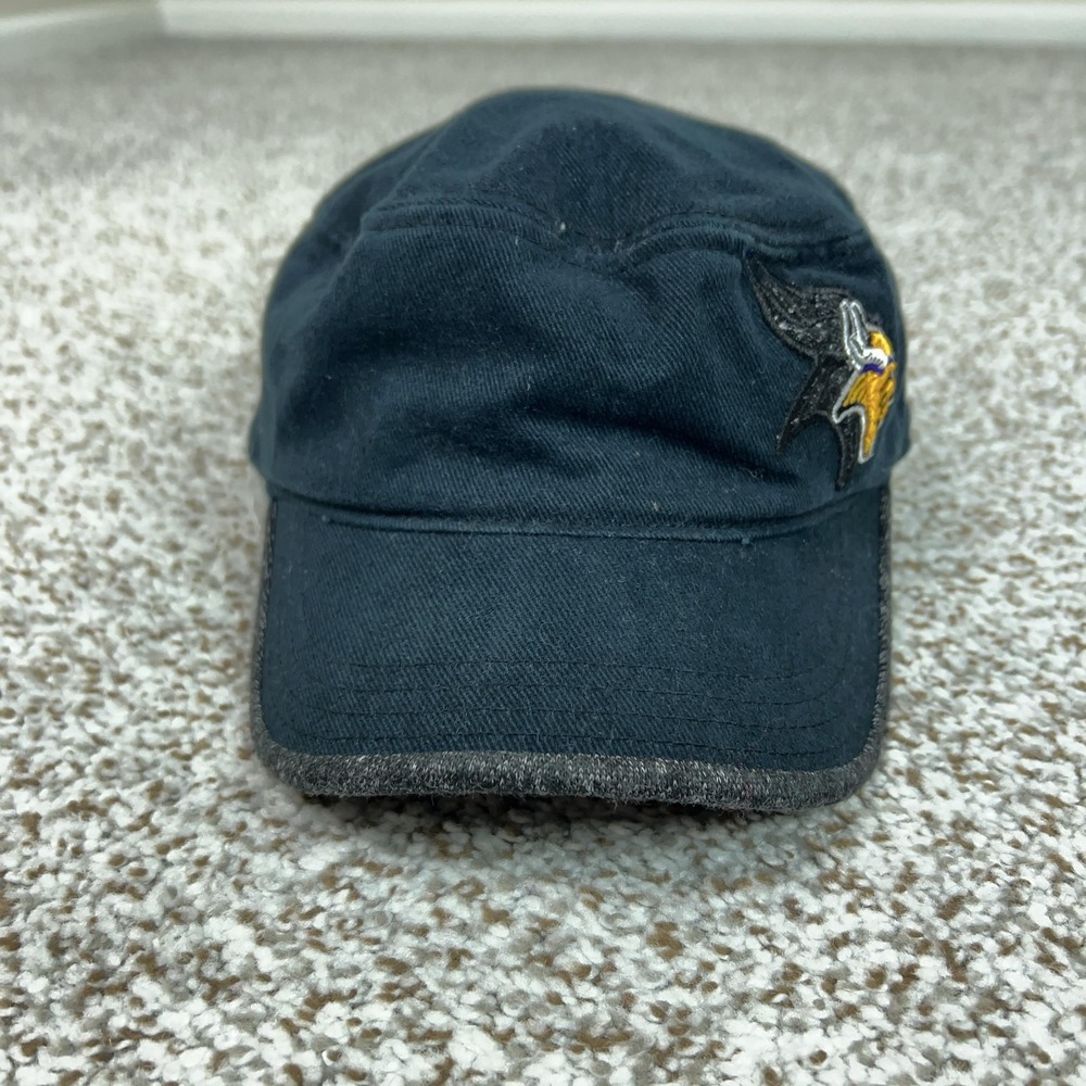 Minnesota Vikings Hat Cap‎ Snap Back Women Small Blue NFL Football Reebok Sports